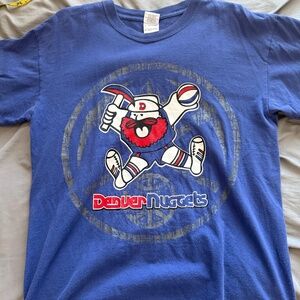 Vintage NBA Denver Nuggets blue T-shirt